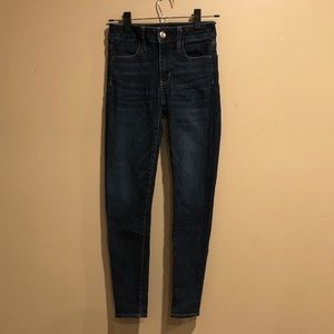 dark wash skinny jeans
